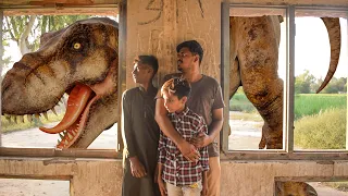 Jurassic World Camp Cretaceous Fan Made Film Part 2 | T Rex Chase | Huzi Films