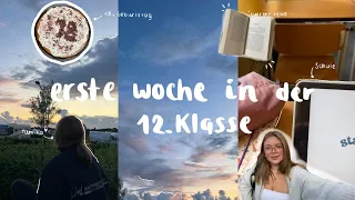 first week back at school // 12. Klasse, neues Schuljahr, Abi, 18.Geburtstag,...