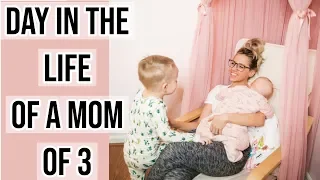 DAY IN THE LIFE OF A BUSY STAY AT HOME MOM OF 3 // BEAUTY AND THE BEASTONS 2019 DITL SAHM