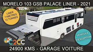 Présentation MORELO 103 GSB PALACE LINER ** GARAGE VOITURE ** 24900 Kms  ** Disponible **