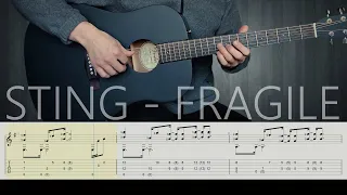 Sting - Fragile I With Tab