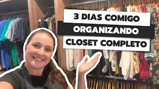 VLOG: ORGANIZANDO CLOSET | 3 DIAS COM UMA PERSONAL ORGANIZER