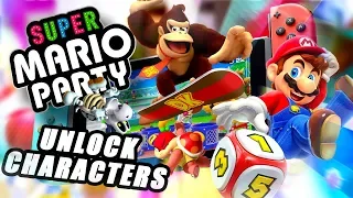 Super Mario Party How To Unlock New Characters