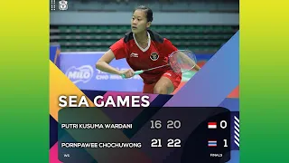 FINAL BADMINTON PUTRI SEA GAMES 31 INDONESIA VS THAILAND