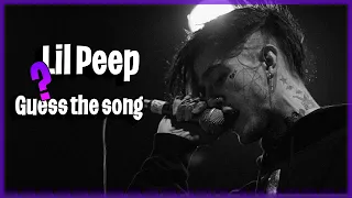 Lil Peep guess the song [15 songs]