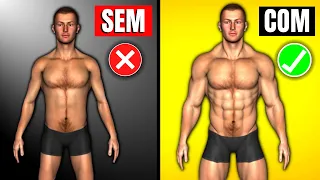 Seu corpo sem tomar creatina vs com creatina - efeitos do suplemento | CORPO HIPERTROFIADO