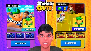 DESISTI DESSE VÍDEO POR CAUSA DESSES TORNEIOS DE RAGE NO STUMBLE GUYS!