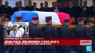 National tribute led by President Macron for new wave icon Belmondo • FRANCE 24 English