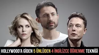 Hollywood’a giden 5 ünlüden 4 İngilizce öğrenme tekniği