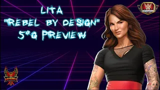 Lita "Rebel by Design" 5sg Preview The Chase We Needed! Featuring 6 Movesets!