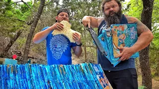 World's Largest Man vs World's Largest Rice Krispy!!!