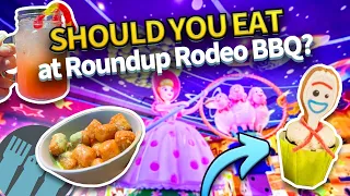 Should YOU Eat at Disney World's BRAND NEW Restaurant? -- Roundup Rodeo BBQ Review