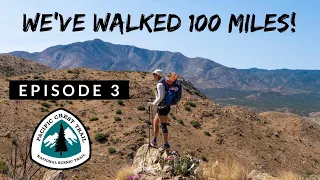 PCT 2022 | Ep. 3 Scissors Crossing (Julian) to Mile 100