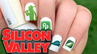 Pied Piper - SILICON VALLEY Nail Art