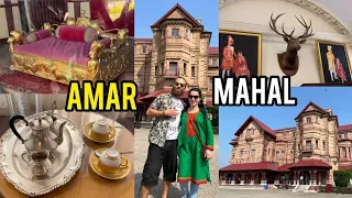 Maharaja Hari Singh | Golden Throne | Queens Room in Amar Mahal Museum | Russians in Jammu