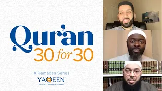 Juz' 8 with Sh. Tahir Wyatt | Qur'an 30 for 30