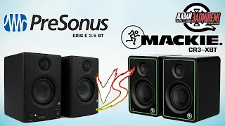 Mackie CR3-XBT and PreSonus ERIS E3.5 BT multimedia monitors (50W and Bluetooth)