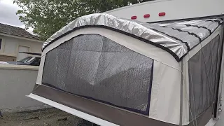 Pop-Up Gizmos on Rockwood Roo 233s Hybrid Trailer