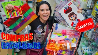 COMPRANDO los UTILES ESCOLARES ¡Muy BARATOS! | AnaNANA TOYS