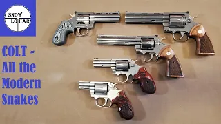 Modern Colt Snake revolvers - One of Each