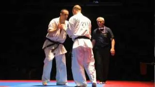 Zsolt Balogh vs. Dimitrov Valeri - European (Shin)Kyokushin Karate Championship Vilnius 2011