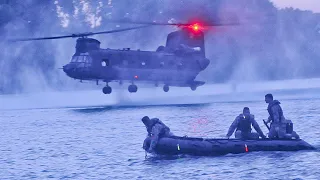 The timeless helicopter can land on water