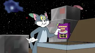 Tom and Jerry: Blast Off To Mars - Getting Human Supplies In Mars Scene