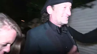 Troy Kotsur arrives at Jay-Z after-party after becoming the first deaf man to win an Oscar