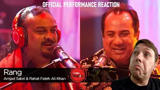 Rahat Fateh Ali Khan & Amjad Sabri - Rang | Official Coke Studio Season 9 Reaction!