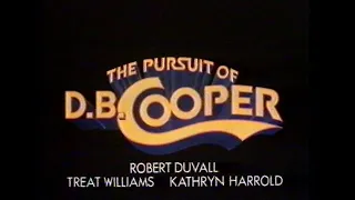 The Pursuit Of D.B. Cooper (1981) VHS Trailer