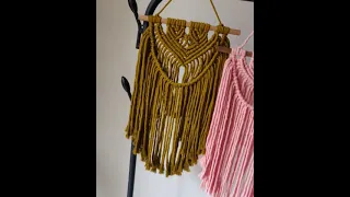 TheDreamDecorStore Colorful Macrame Wall Decor