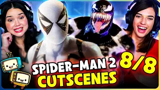 SPIDER-MAN 2 CUTSCENES (Part 8/8) REACTION | Gamers Little Playground | Marvel