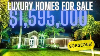 WATERFRONT Home with POOL | Cape Coral Homes | Luxury Homes in Southwest Florida Real Estate Market