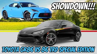 2022 Toyota GR86 vs 2019 Toyota 86 TRD Special Edition Showdown!!!!!