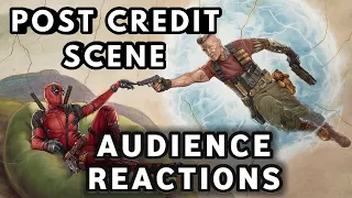 Deadpool 2 - Post Credit Scene (Insane Audience Reactions) (Audio) (Spoilers)