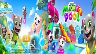 Talking Tom Pool vs Talking Tom Bubble Warrior Gameplay Android ios