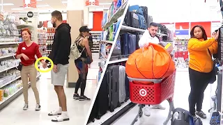 HOLDING WORKER’S HANDS IN PUBLIC! (CRAZY DARES AT TARGET)