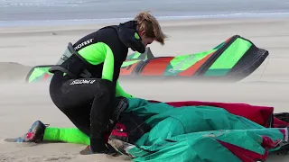 Kitesurfers Noordwijk 21 jan 2021 KSN