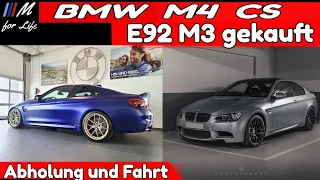 Tim holt seinen BMW M4 CS ab | Patrick seinen BMW E92 M3 | Wir nehmen Euch mit!