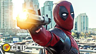 Deadpool Bullet Countdown Scene | Deadpool (2016) Movie Clip HD 4K