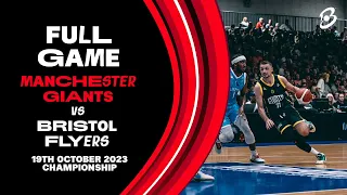 Manchester Giants vs Bristol Flyers, British Basketball League Championship - LIVE