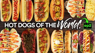 I made every HOT DOG in the World! ep.2 | Guga Foods