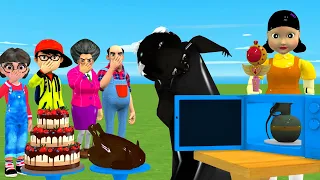 Scary Teacher 3D vs Squid Game Make a Good Or Bad Dish 5 Times Challenge Miss T Was Punched