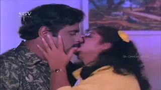 Jaggesh Jealousy on Malashree kissed Ambarish | Best Kannada Scenes | Megha Mandara Kannada Movie