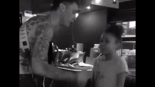 Machine Gun Kelly & His Daughter