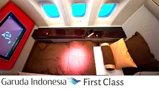 Garuda Indonesia First Class from Jakarta to Amsterdam on Boeing 777 - EXCEPTIONAL