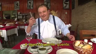 Jacquin experimenta a comida do La Cabaña