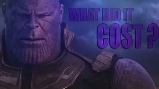 (Infinity War) Thanos | What Did It Cost ?