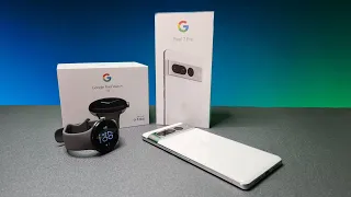 Pixel 7 Pro and Pixel Watch Unboxing and First Impressions