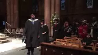 Cumbria MBA Graduates 2015 in Carlisle Cathedral